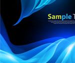 Abstract Blue Vector Background